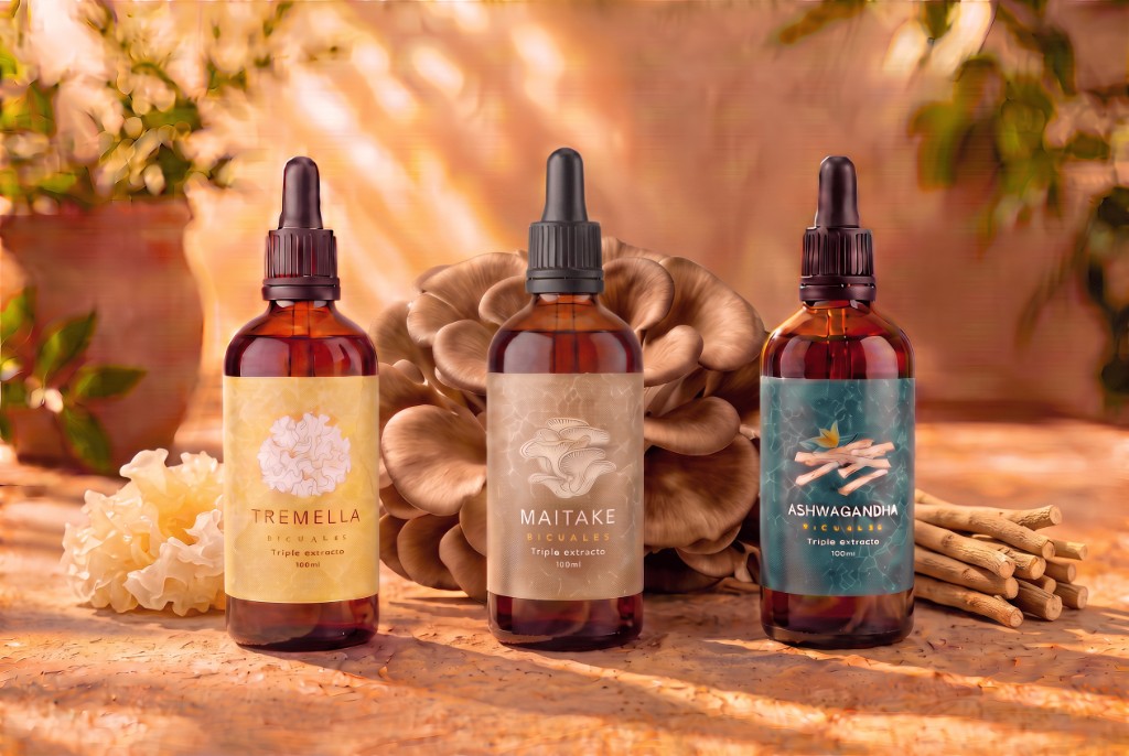 Ashwagandha, Tremella y Maitake