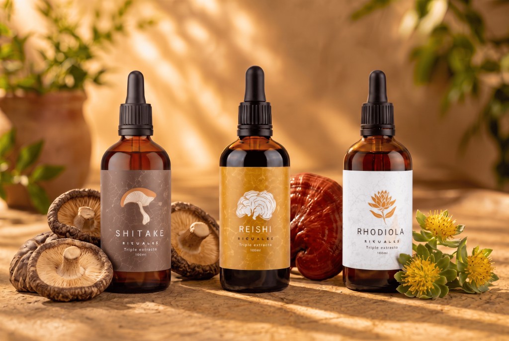Rhodiola, Reishi y Shiitake