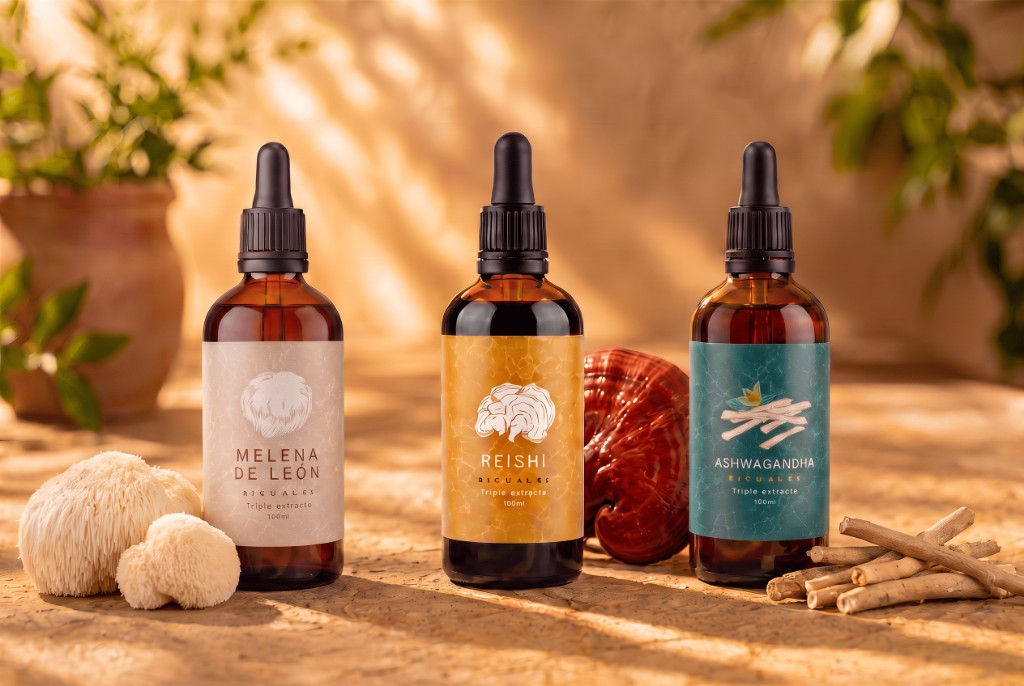 Melena de Le&oacute;n, Reishi y Ashwagandha