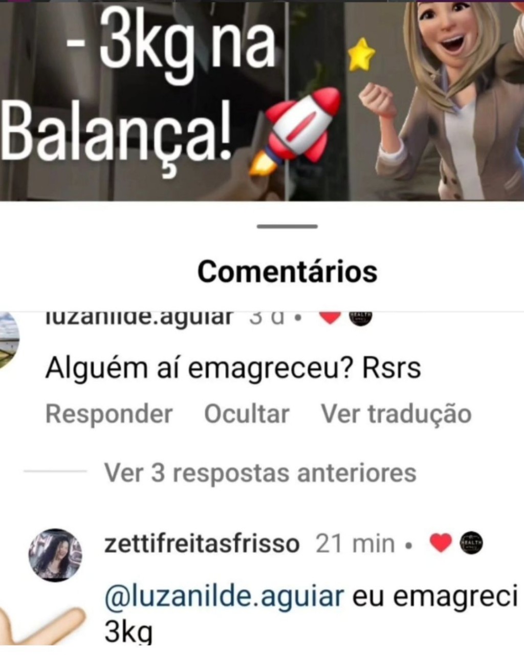 eu emagreci 3kg com este m&eacute;todo