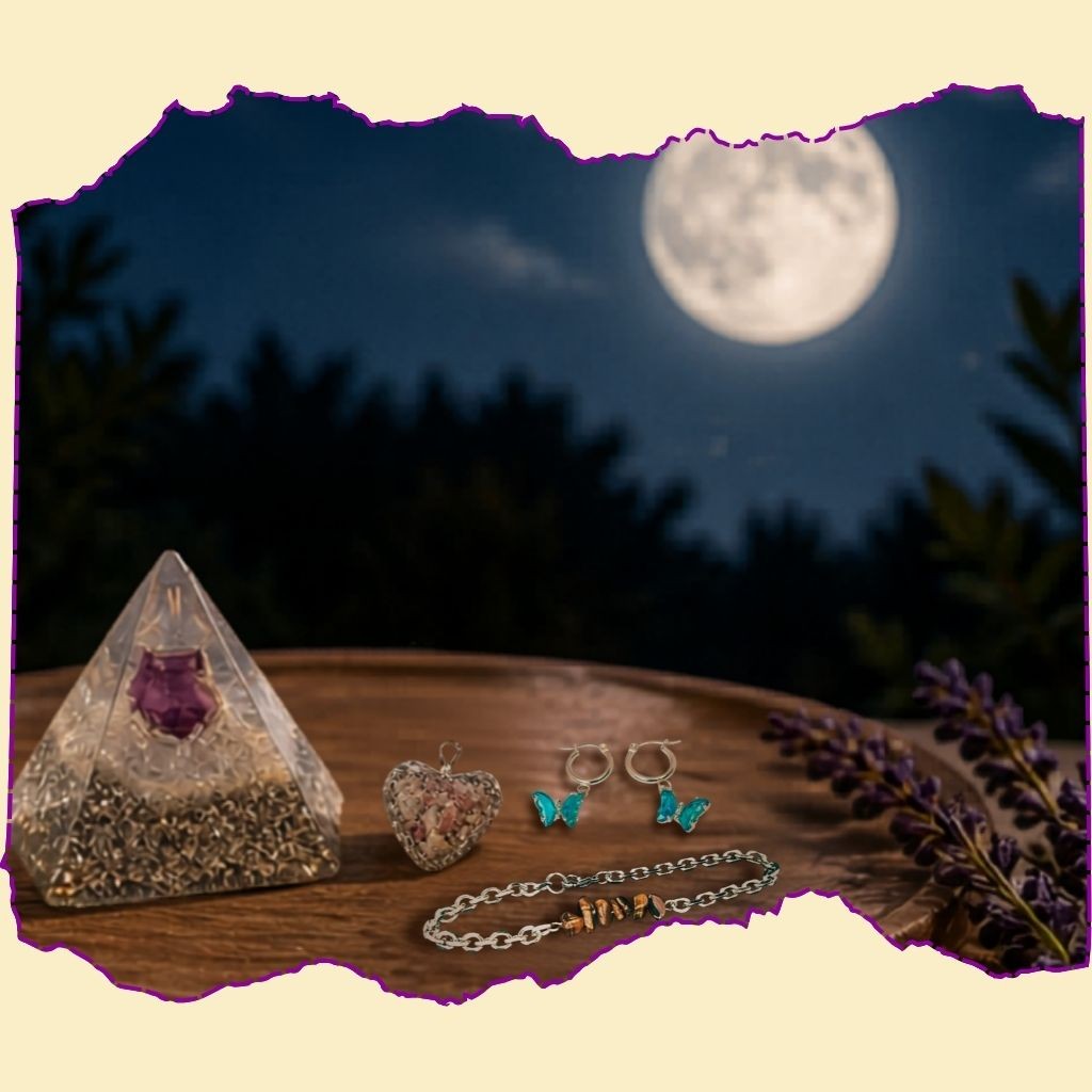 ritual lunar para activar cristales