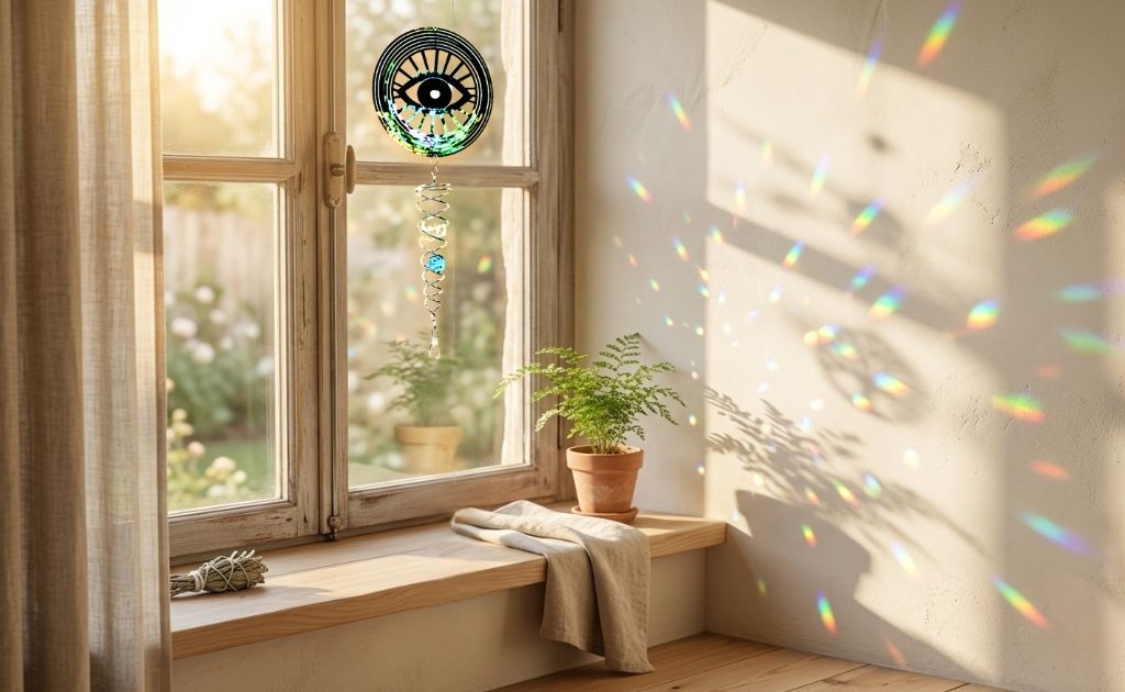 Ideas sobre d&oacute;nde colocar un atrapasol energ&eacute;tico para potenciar la luz y la armon&iacute;a del hogar. 