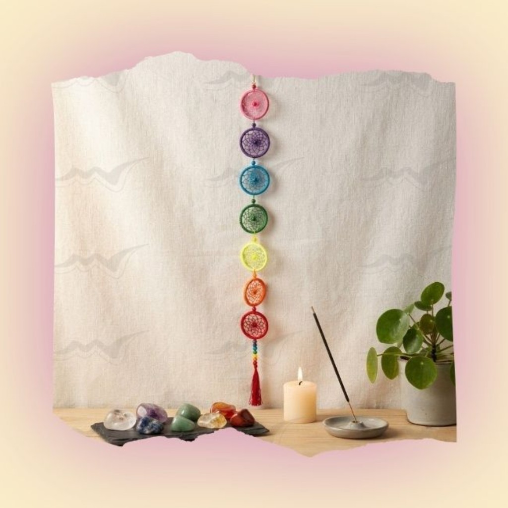 Atrapasue&ntilde;os de los 7 Chakras para armonizar cuerpo mente y esp&iacute;ritu 