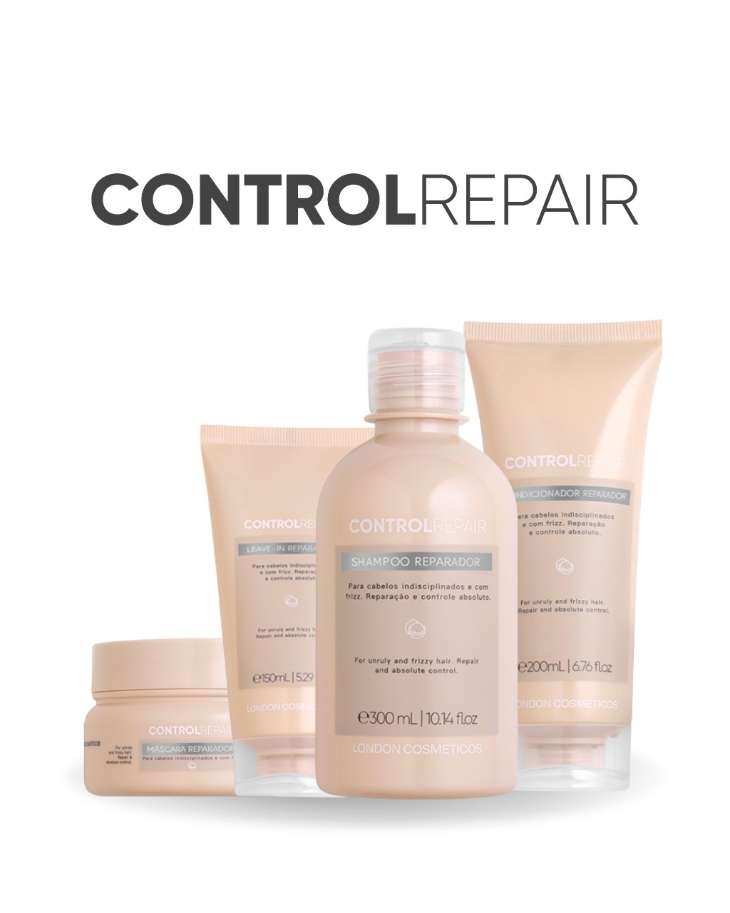 Linha Control Repair Home Care London Cosm&eacute;ticos