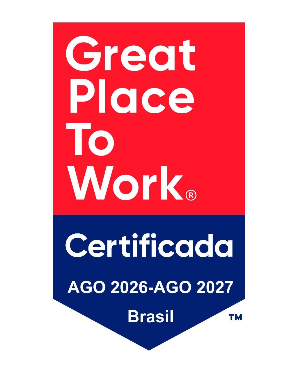 Selo Great Place To Work da D'Lima Cosméticos