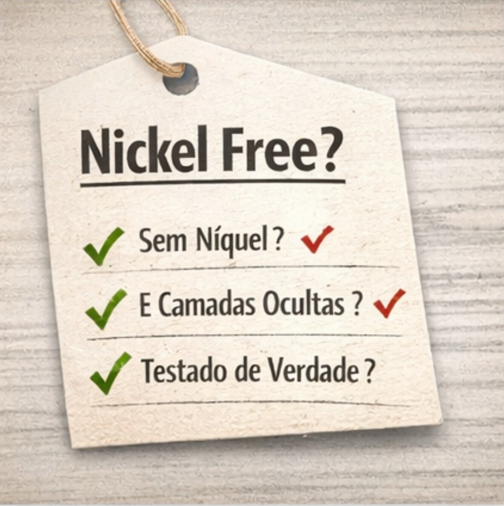 O que significa &ldquo;Nickel Free&rdquo; de verdade?
