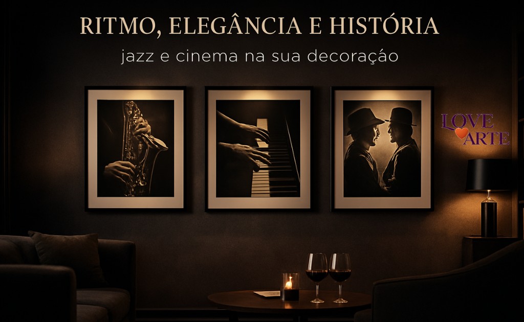 Jazz e Cinema na Decora&ccedil;&atilde;o Love Arte