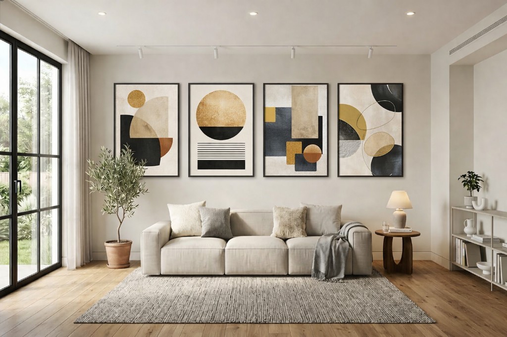 Comparativo de tamanhos de quadros