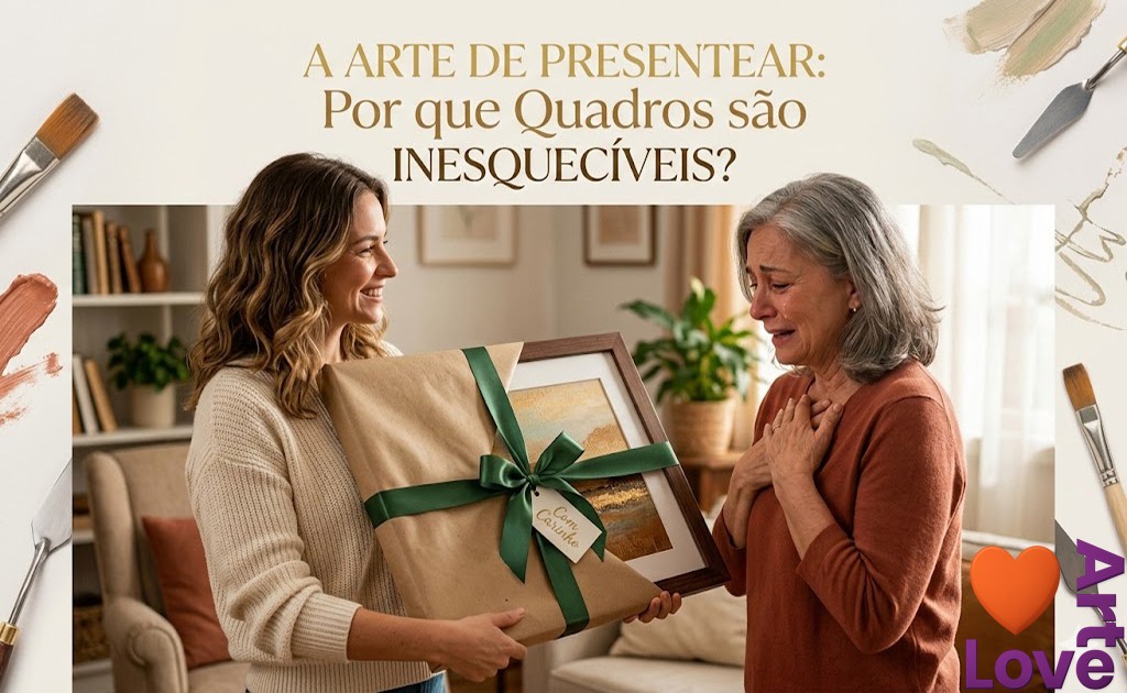 A Arte de Presentear - Decora&ccedil;&atilde;o com Alma Love Arte