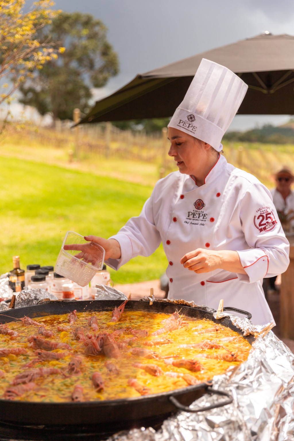 Dia da Paella Pepe na Amana