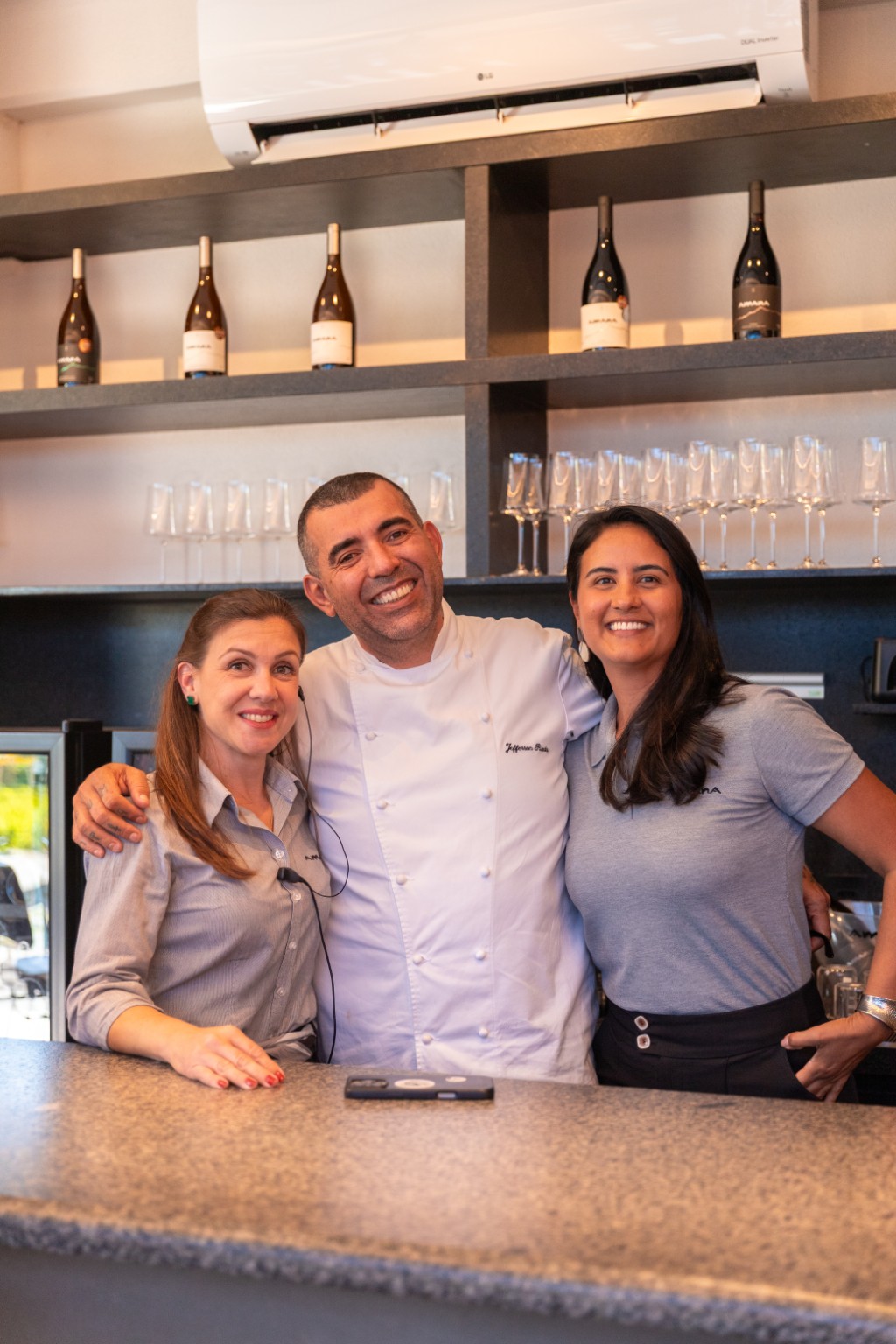 Chef Jefferson Rueda na Amana