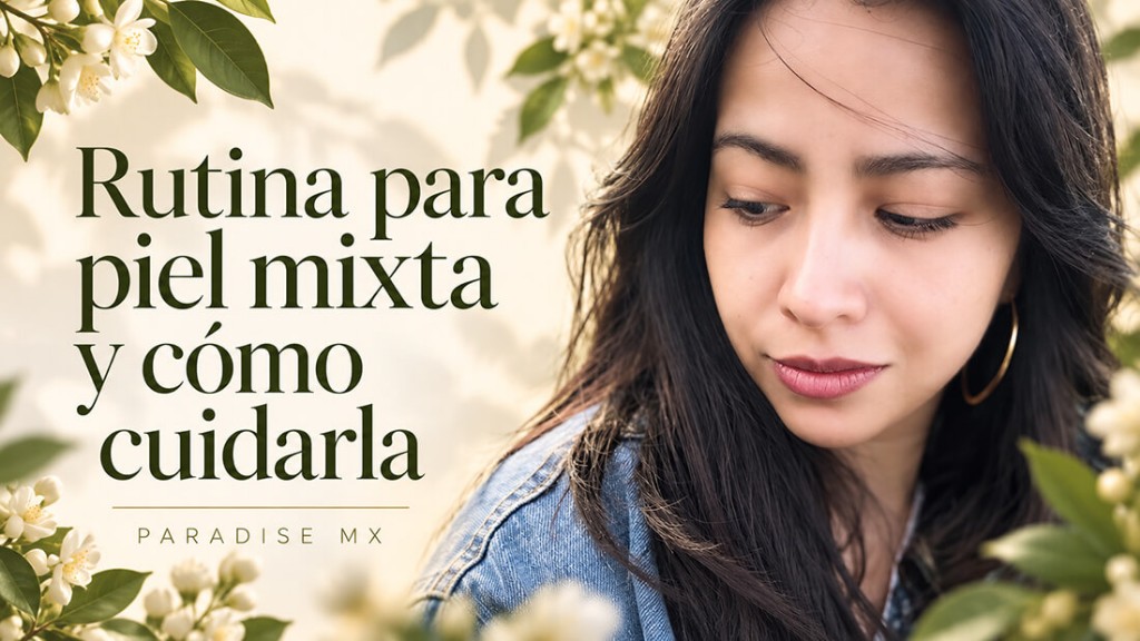 Rutina para piel mixta y cómo cuidarla