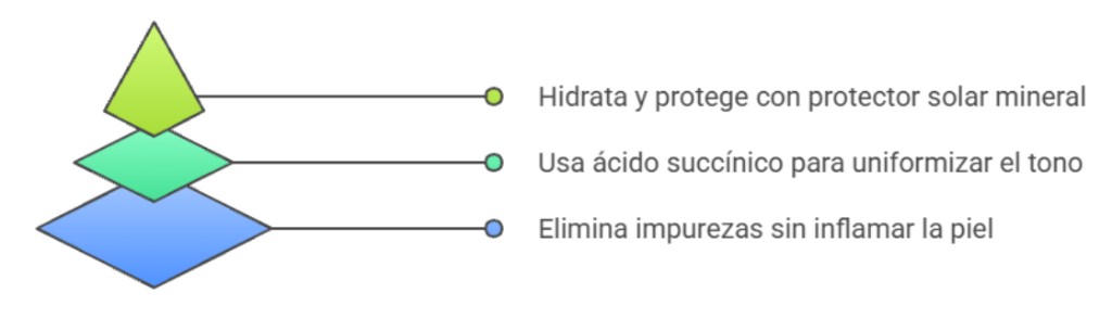 tips de cuidado de la piel en niveles