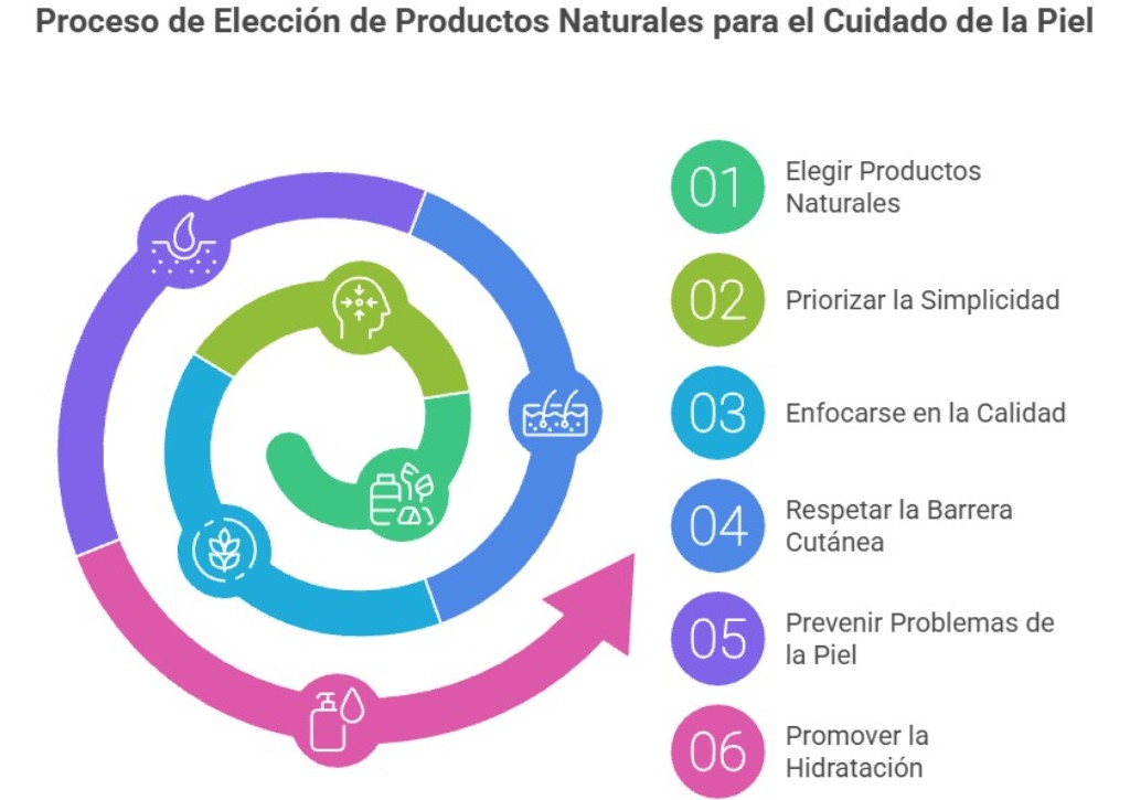 Proceso de eleccion de productos naturales para el cuidado de la piel