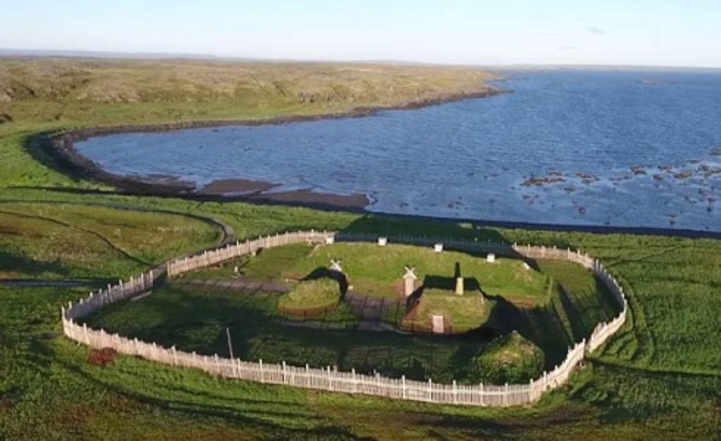 Asentamiento vikingo en L&rsquo;Anse aux Meadows, isla de Terranova, Canad&aacute;