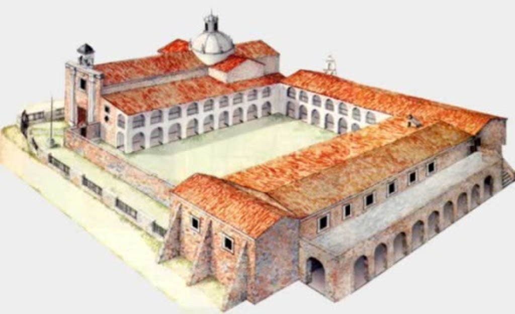 Convento de la estancia jesuita &laquo;Jes&uacute;s Mar&iacute;a&raquo;, en la ciudad hom&oacute;nima.
