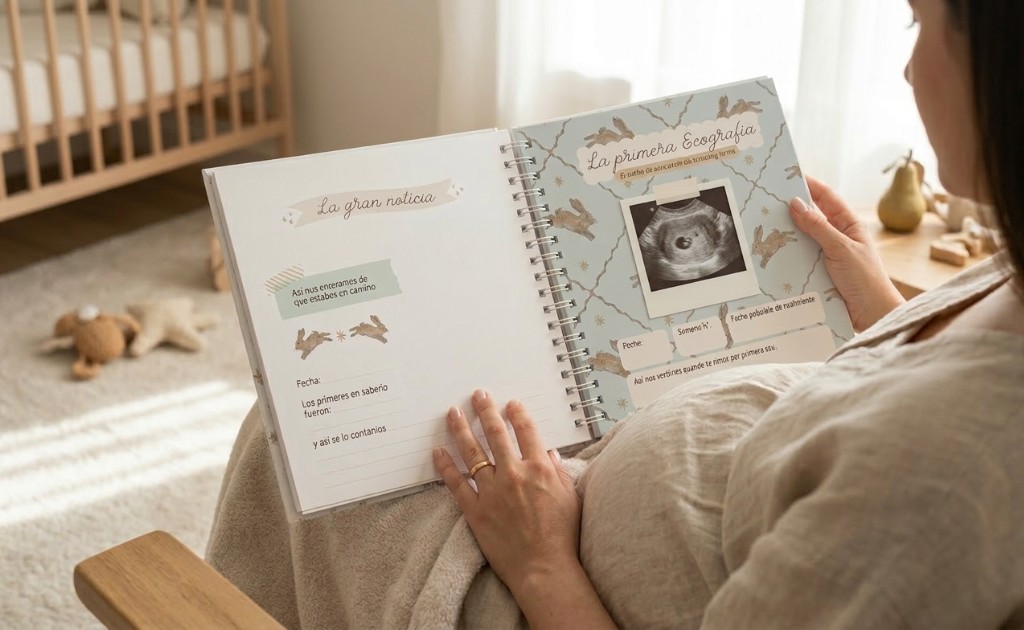 baby book album libro recuerdos de beb&eacute;