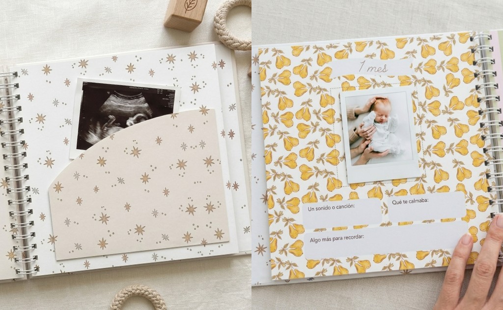 Babybook libro de recuerdos del beb&eacute; y su primer a&ntilde;o de vida