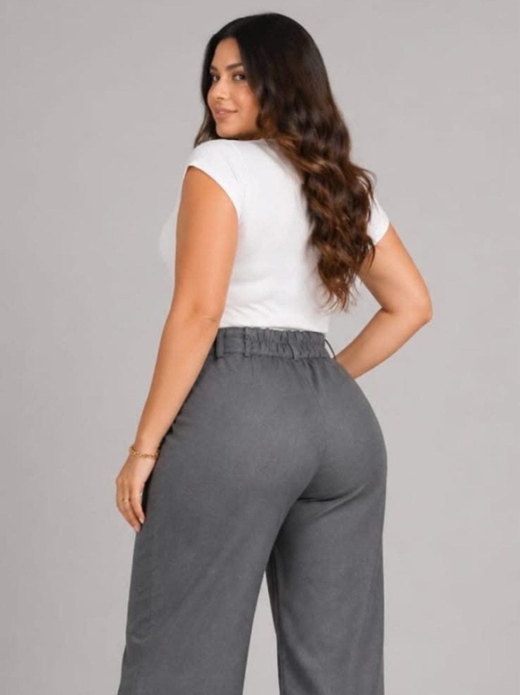 Wide Leg Gamuzado foto 4