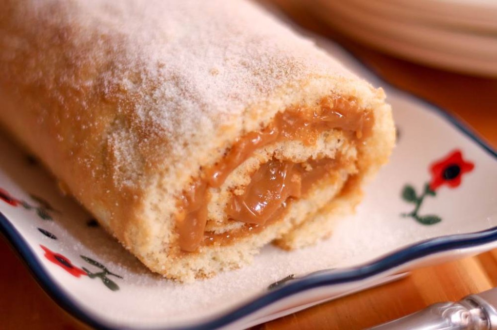 Rocambole de doce de leite mineiro