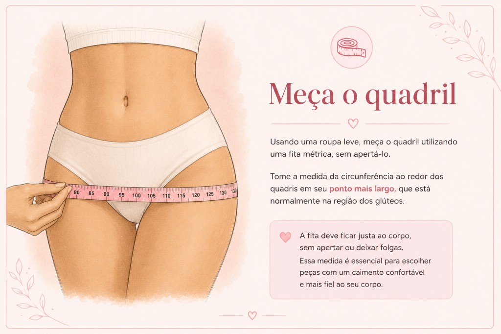 Meça o quadril
