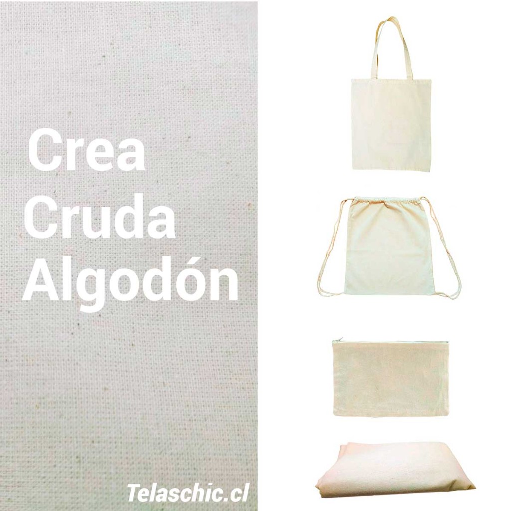 Tela crea cruda telaschic