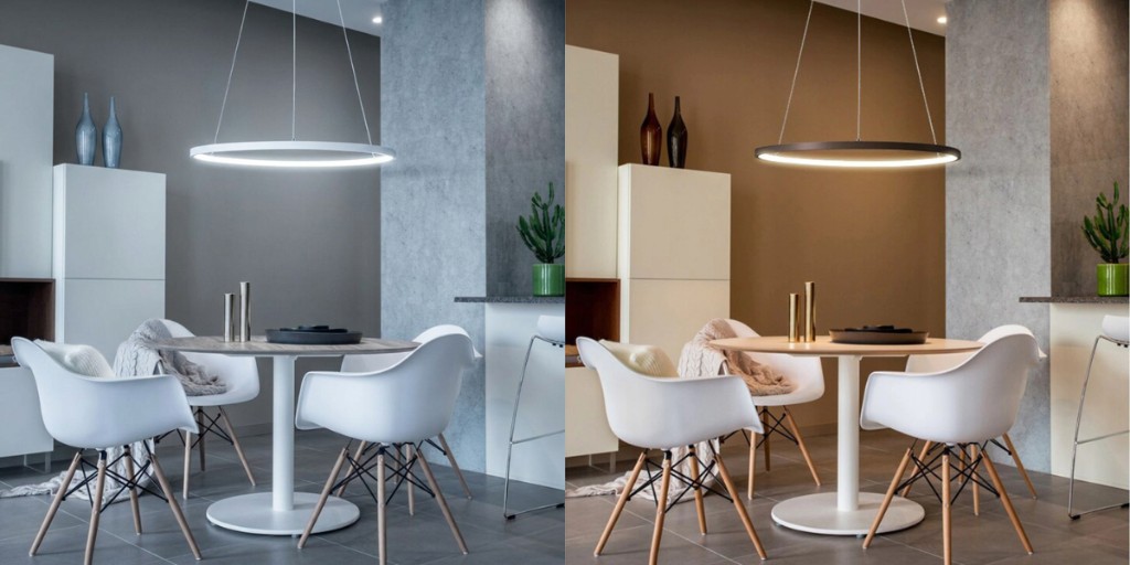 luz led fria ambiente versus luz led calida