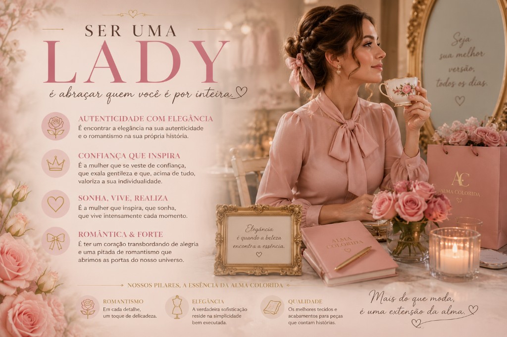 Ser uma lady é abraçar-se por inteira