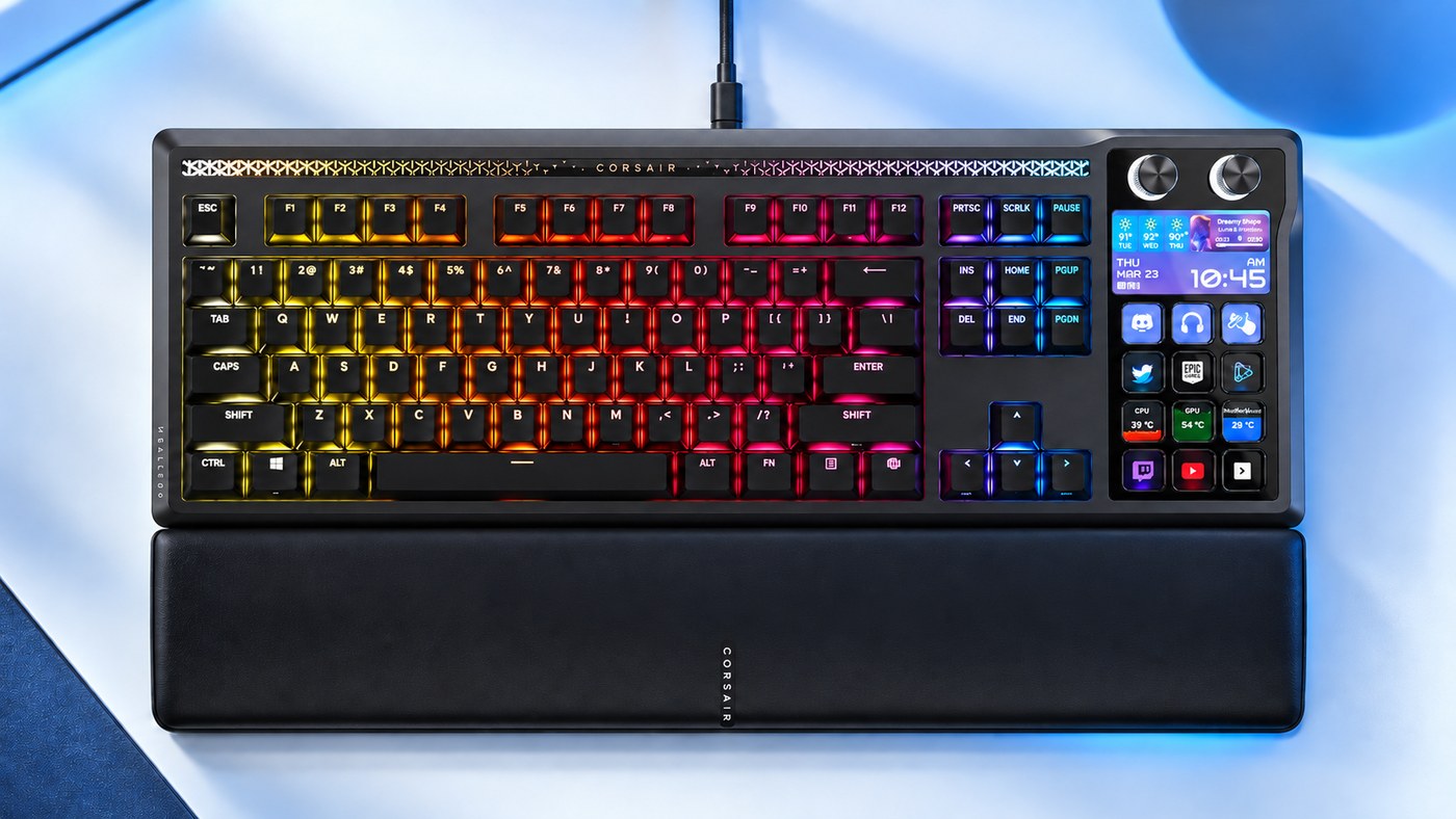 Corsair Galleon 100 SD: el teclado con Stream Deck para jugar y crear