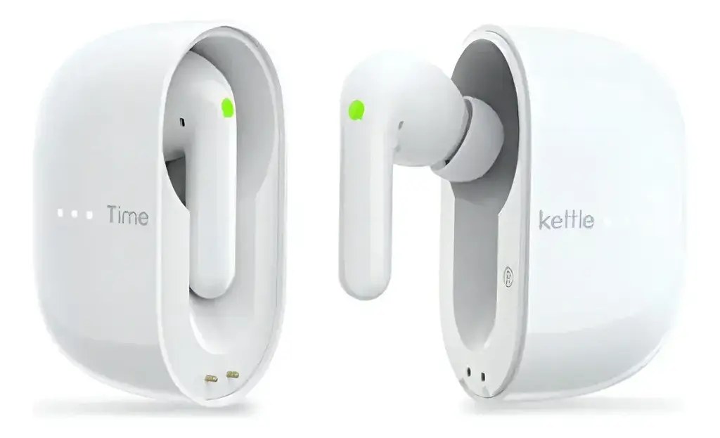 Timekettle M3 claro con auriculares y estuche