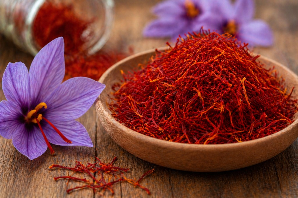 fios de a&ccedil;afr&atilde;o verdadeiro crocus sativus