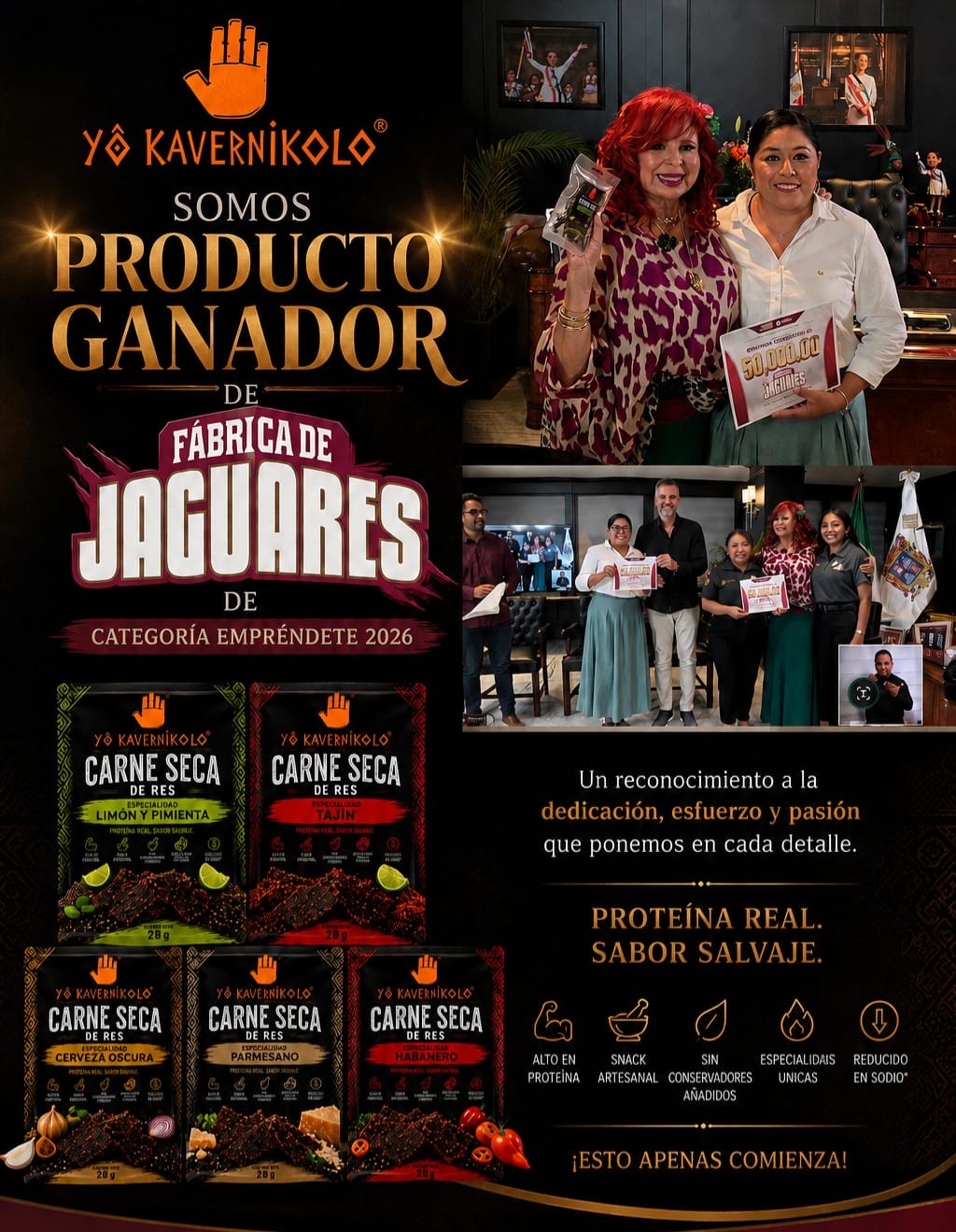 Yo Kavernikolo &mdash; Producto Ganador F&aacute;brica de Jaguares 2026