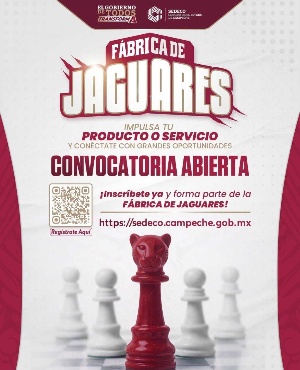 F&aacute;brica de Jaguares &mdash; Convocatoria SEDECO Campeche