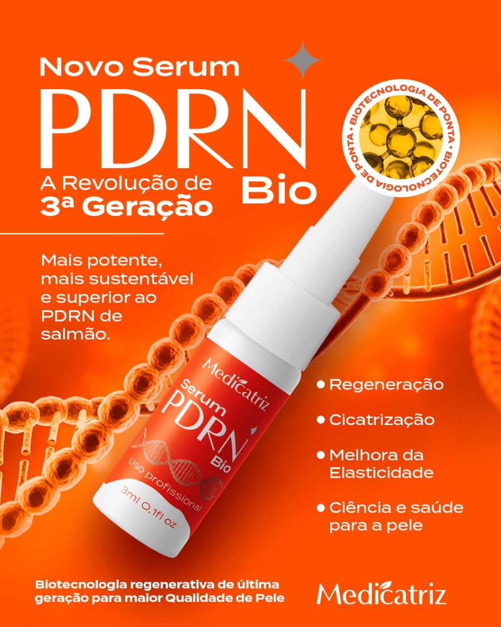 Serum PDRN Bio Medicatriz - Drug Delivery