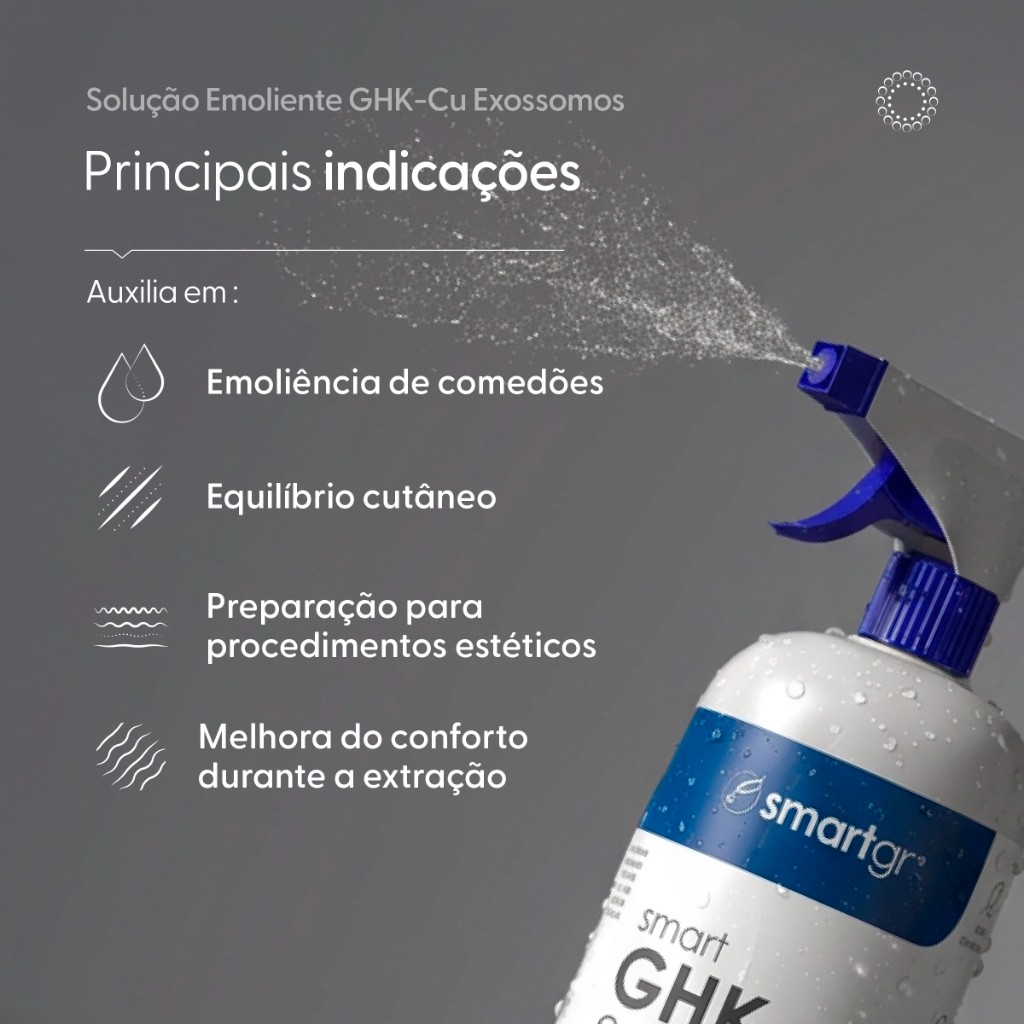 Solu&ccedil;&atilde;o Emoliente GHK-Cu Smart GR