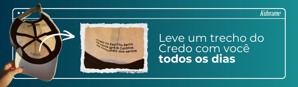 Credo Católico - Boné Católico