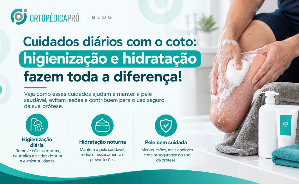 Cuidados di&aacute;rios com a higieniza&ccedil;&atilde;o do coto
