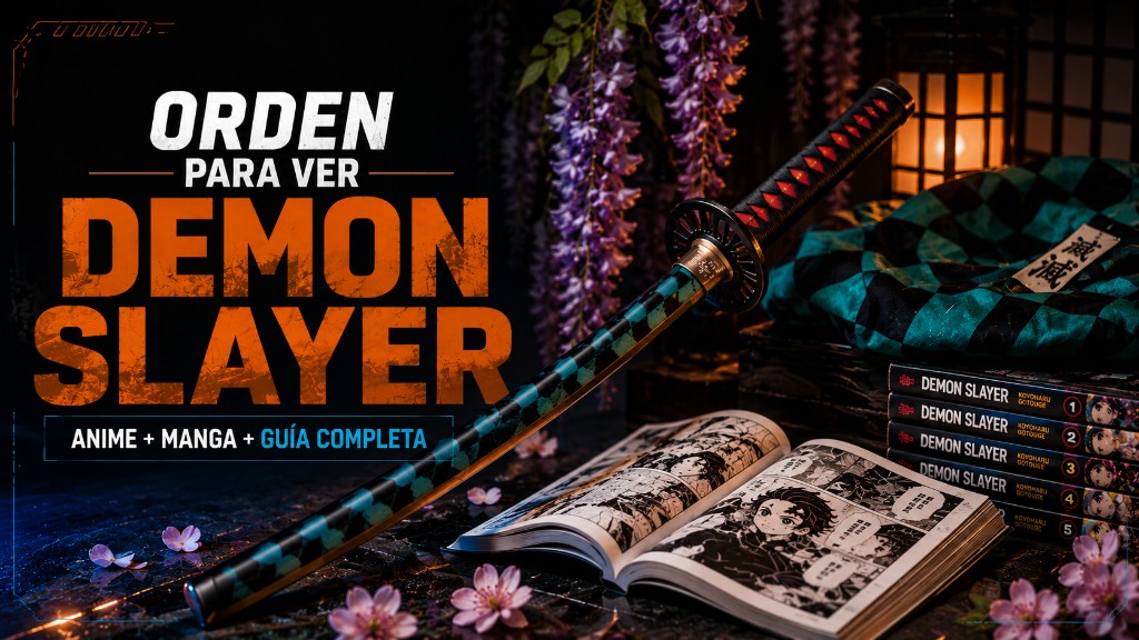 Orden para ver Demon Slayer anime y manga