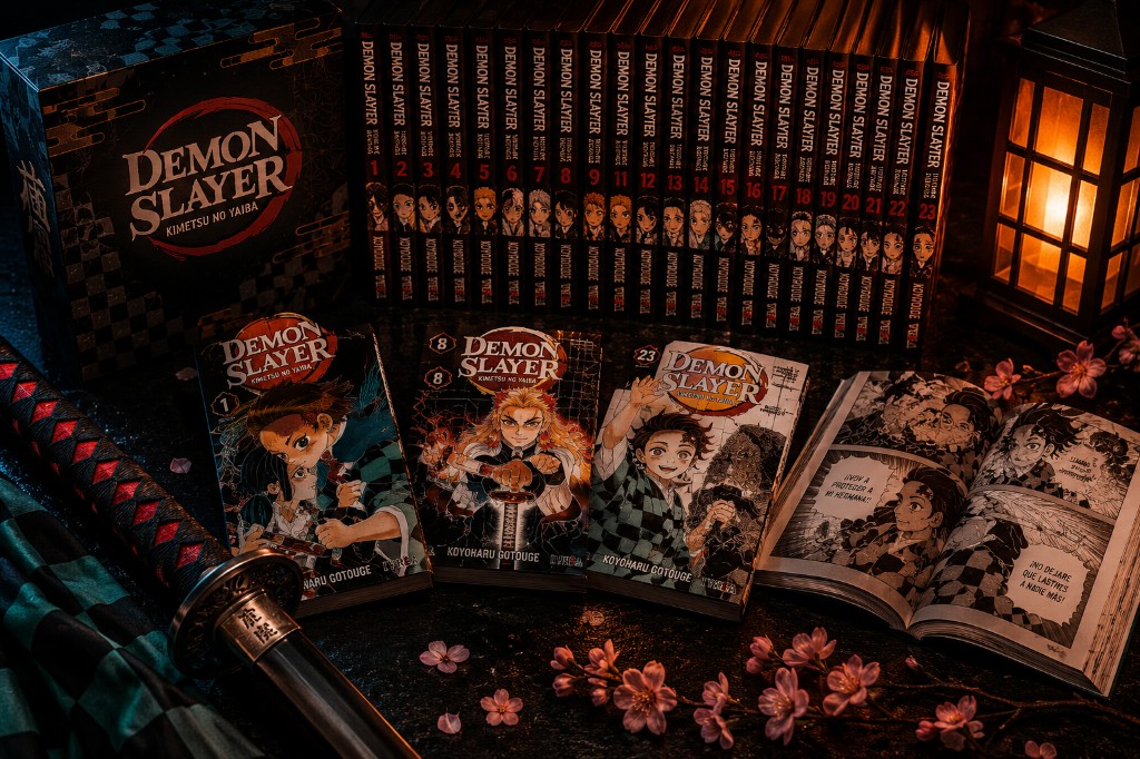 Mangas de Demon Slayer Kimetsu no Yaiba colecci&oacute;n completa