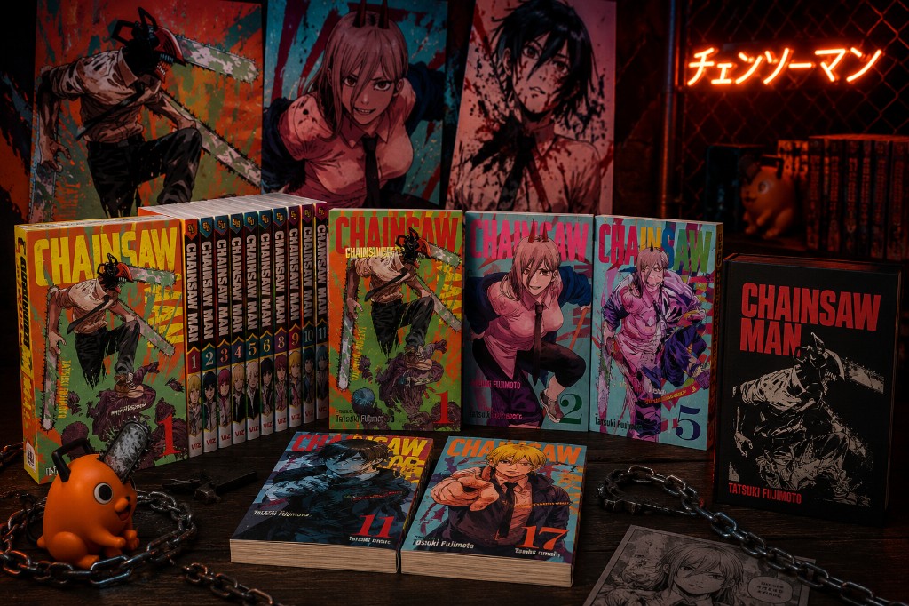 Chainsaw man+mangas