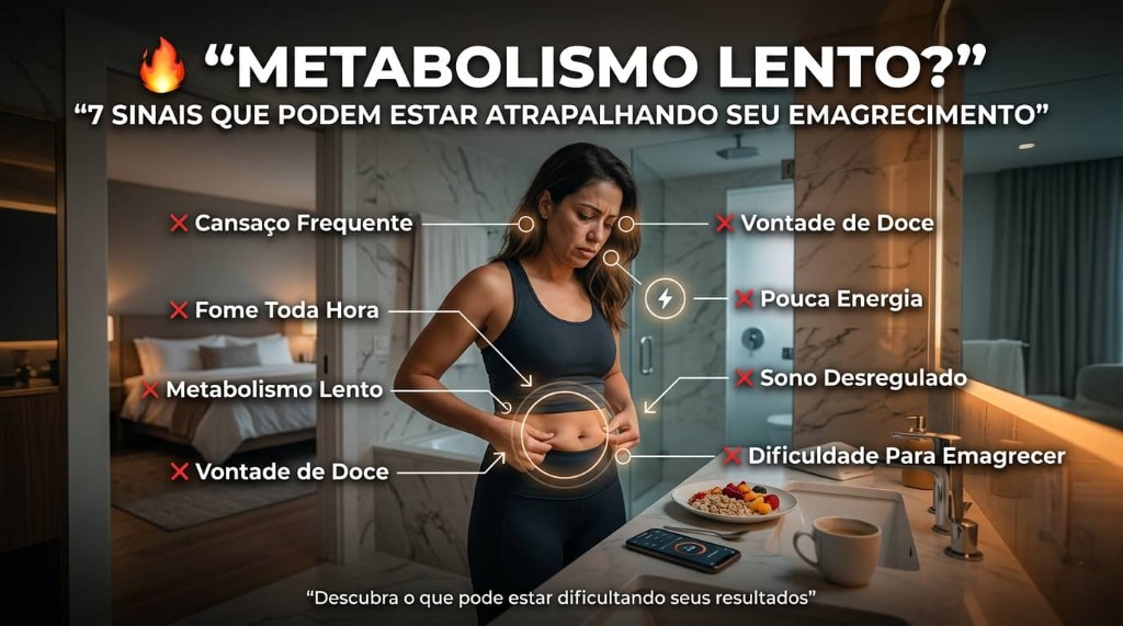  METABOLISMO LENTO? 7 SINAIS QUE PODEM ESTAR ATRAPALHANDO SEU EMAGRECIMENTO