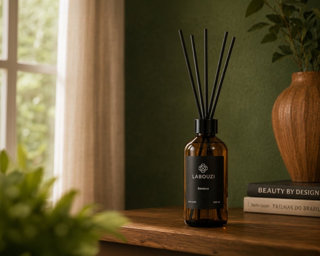 melhor aroma para a sala com bamboo