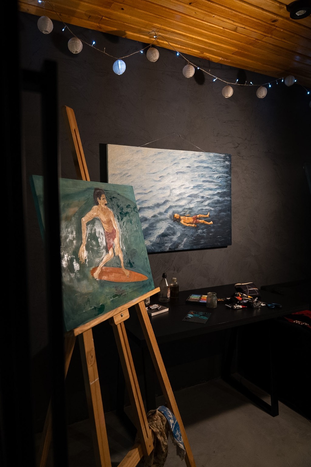 Galer&iacute;a a cielo abierto con las pinturas de Paloma Ben&iacute;tez