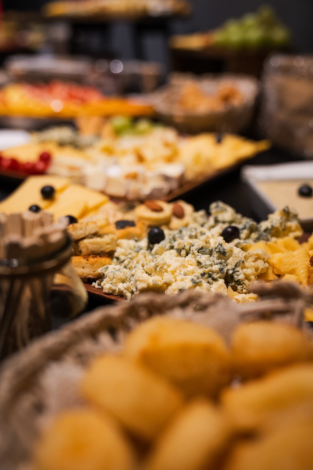 Picada de quesos de Formagge en el evento Jazz, vino y quesos