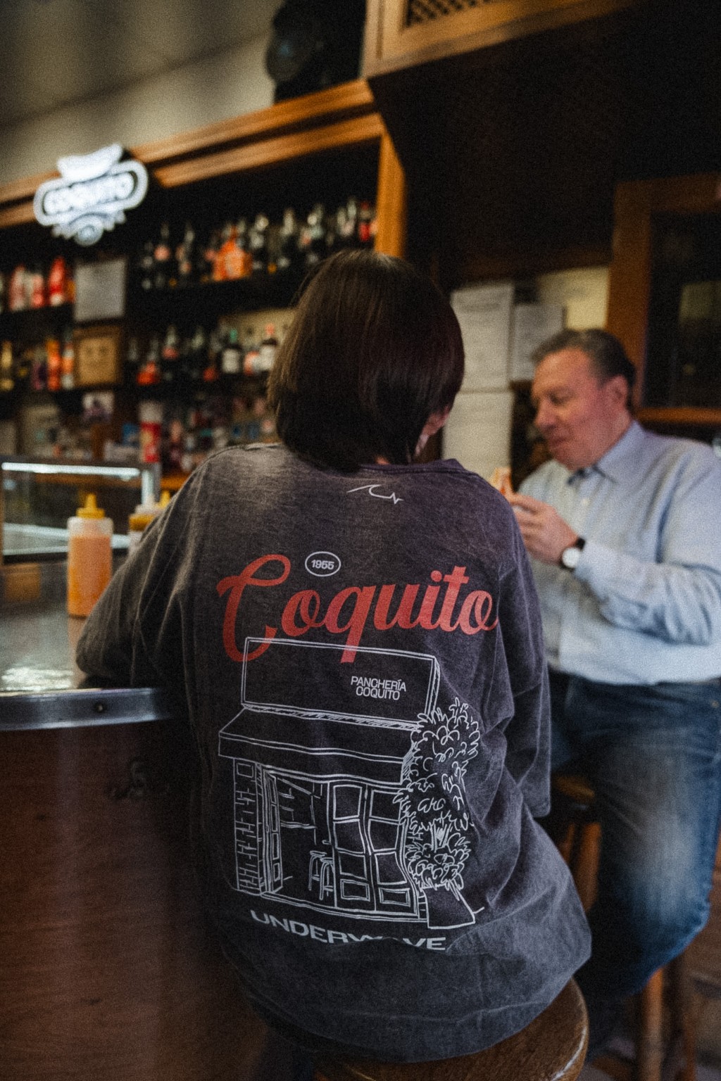 Remera de la colab Underwave x Coquito