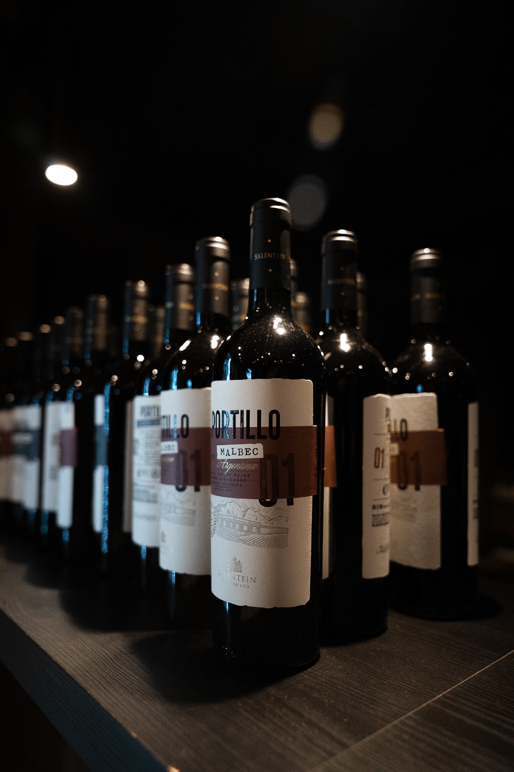 Botellas de Portillo Malbec