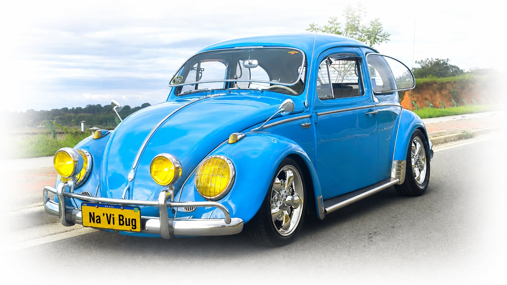 Na'Vi Bug é o nome do Fusca Azul de