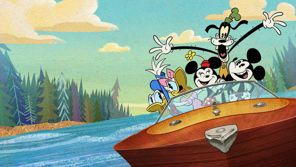 o maravilhoso verão de mickey mouse