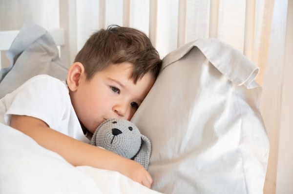 criança com dificuldade para dormir