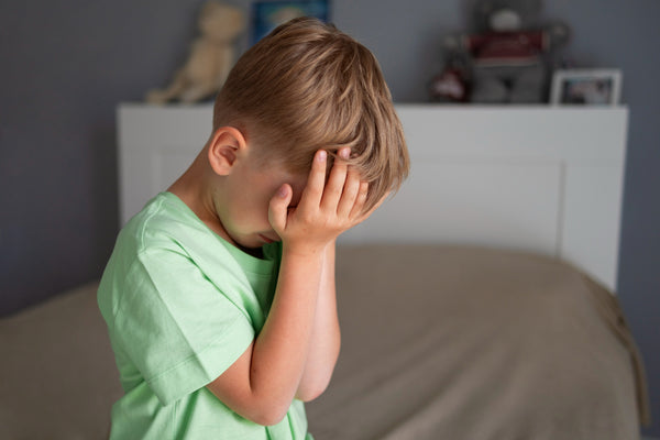 criança com problemas para dormir